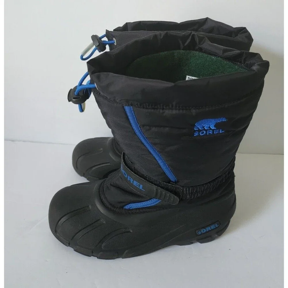 Sorel Women’s Insulated Ski Snow Boots Winter Black Size 5